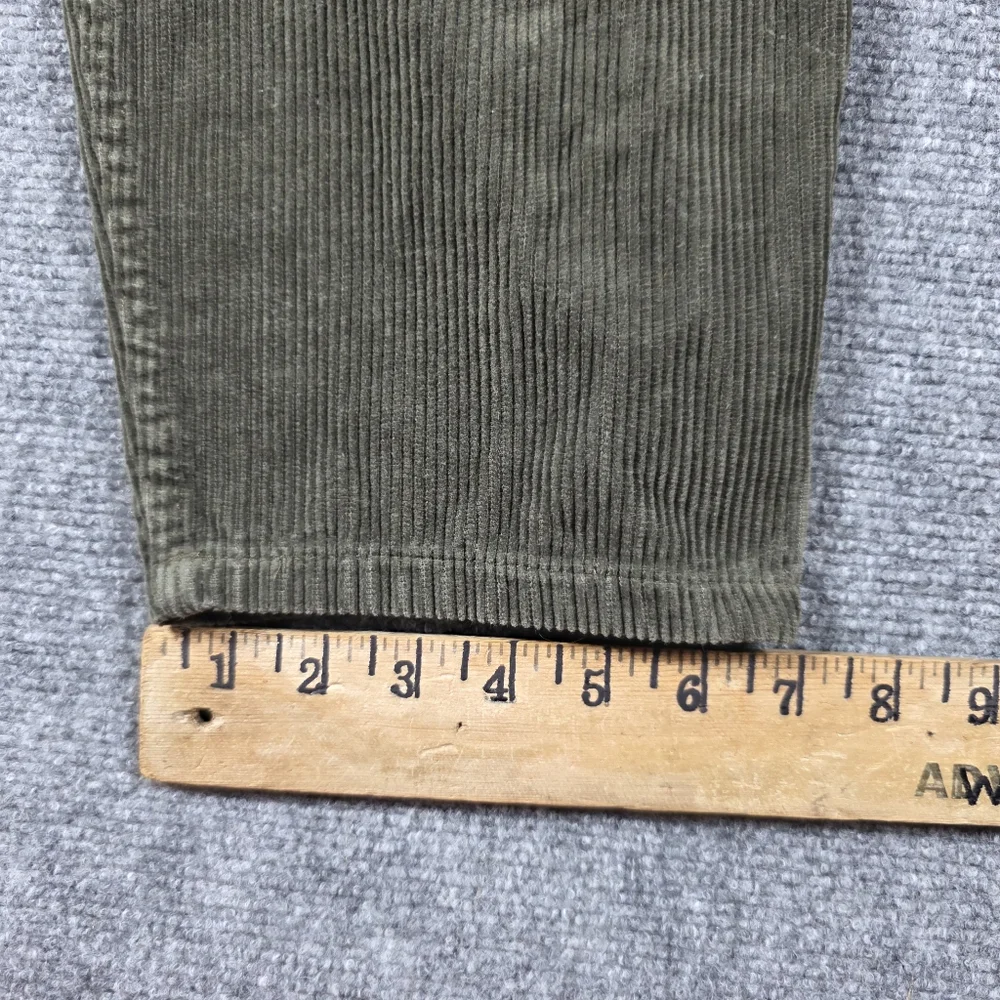 Route 66 Vintage 90s Corduroy Pants High Waist Olive 34x28 Gorpcore